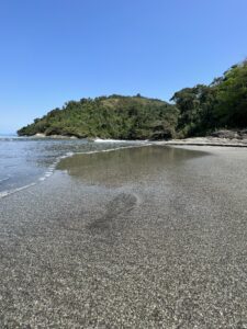 A calm beach