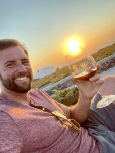 Wine in the Greek sun