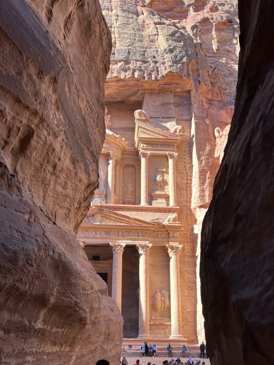 Petra view from cavern access